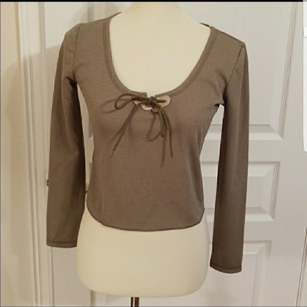 IN SEARCH OF Miu miu butterfly long sleeve top